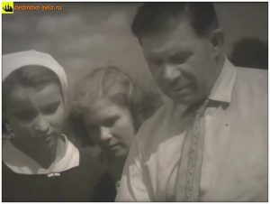 Фёдор Степанович Генералов. Кадр из фильма "Колхоз на Оке", 1957г.
